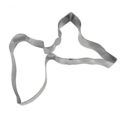 Cercle Inox Pays Guadeloupe 36 x 23 cm x H 4,5 cm Gobel