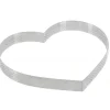 Cercle perforé forme coeur ø 18 cm de L'école Valrhona par De Buyer