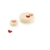 Chablon Silicone Cœur 3,1 x 3,1 cm (x30) Silikomart Professional