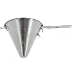 Chinois de Cuisine Inox Ø 14 cm x H 10,5 cm Perforation 1,5 mm De Buyer