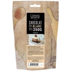 Chocolat Blanc 250 g Patisdécor