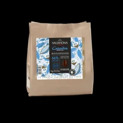 Chocolat de Couverture Noir Caraïbes 66% 1kg Valrhona
