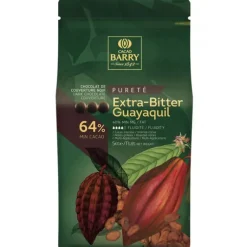 Chocolat noir Extra-Bitter Guayaquil pistoles 5 kg