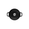 Cocotte à Riz en Fonte 16 cm Noir Mat Chasseur