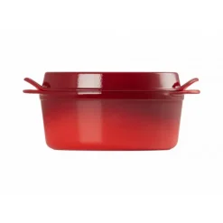 Cocotte Doufeu Ovale en Fonte 32 cm Cerise Le Creuset