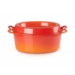 Cocotte Doufeu Ovale en Fonte 32 cm Volcanique Le Creuset