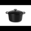 Cocotte en Fonte Haute 26 cm Noir Ebène Le Creuset