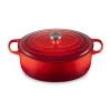 Cocotte en Fonte Ovale 35 cm Cerise Le Creuset Signature