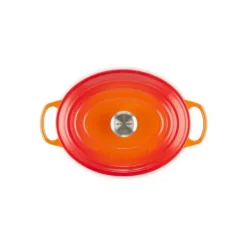 Cocotte en Fonte Ovale 27 cm Volcanique Le Creuset Signature