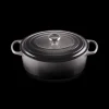 Cocotte en fonte Ovale 31 cm Flint Le Creuset Signature