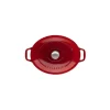 Cocotte en Fonte Ovale 35 cm Rubis Chasseur