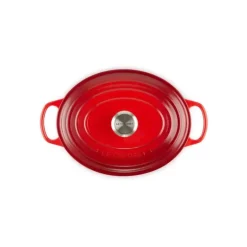 Cocotte en Fonte Ovale 29 cm Cerise Le Creuset Signature