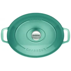 Cocotte en Fonte Ovale 29 cm Quartz Chasseur