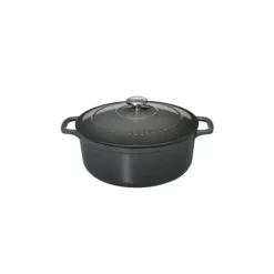Cocotte en Fonte Ronde 20 cm Caviar Chasseur