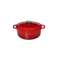 Cocotte en Fonte Ronde 22 cm Rubis Chasseur