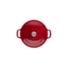 Cocotte en Fonte Ronde 18 cm Rouge Chasseur