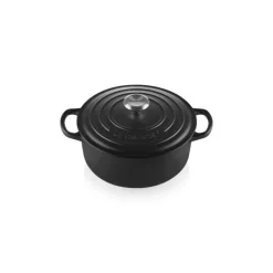 Cocotte en Fonte Ronde 30 cm Noir mat Le Creuset Signature