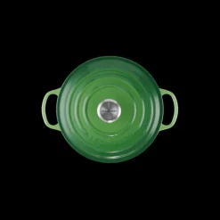 Cocotte en Fonte Ronde 20 cm Bamboo Le Creuset Signature