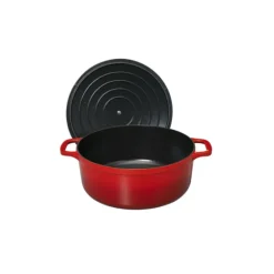 Cocotte en Fonte Ronde 24 cm Rubis Chasseur