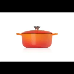 Cocotte en Fonte Ronde 20 cm Volcanique Le Creuset Signature