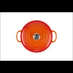 Cocotte en Fonte Ronde 20 cm Volcanique Le Creuset Signature