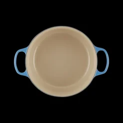 Cocotte en Fonte Ronde 28 cm Signature Azur Le Creuset