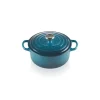 Cocotte en Fonte Ronde 20 cm Deep Teal Le Creuset Signature