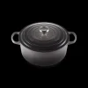 Cocotte en Fonte Ronde 28 cm Flint Le Creuset Signature
