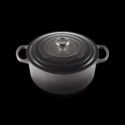 Cocotte en Fonte Ronde 28 cm Flint Le Creuset Signature