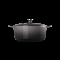 Cocotte en Fonte Ronde 28 cm Flint Le Creuset Signature