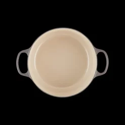Cocotte en Fonte Ronde 28 cm Flint Le Creuset Signature