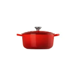 Cocotte en Fonte Ronde 24 cm Cerise Le Creuset Signature