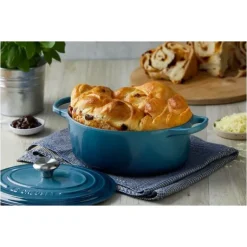 Cocotte en fonte Ronde 24 cm Deep Teal Le Creuset Signature