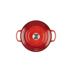 Cocotte en fonte Ronde 26 cm Cerise Le Creuset Signature