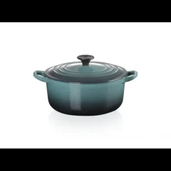 Cocotte en Fonte Ronde Tradition 20 cm Océan Le Creuset