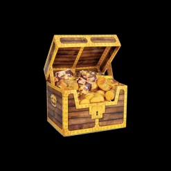 Coffret 24 cm 80 Filets de Pièces en Chocolat 30g Chocomonnaie