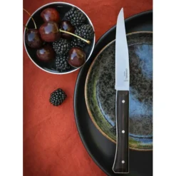 Coffret 4 Couteaux de Table Frêne Sombre Facette Opinel