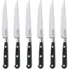 Coffret 6 Couteaux Steak 23 cm Sabatier Trompette