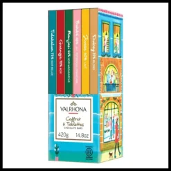 Coffret 6 Tablettes de Chocolat Noël 420 g Valrhona