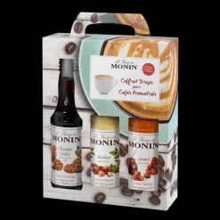 Coffret Dégustation Sirops pour Café 3 x 25 cl Monin