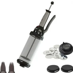 Coffret Le Tube Piston à Pâtisserie + Douilles et Kit Sablé De Buyer