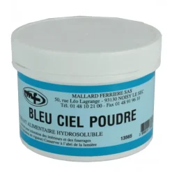 Colorant alimentaire Bleu Ciel E133 Poudre Hydrosoluble 100g