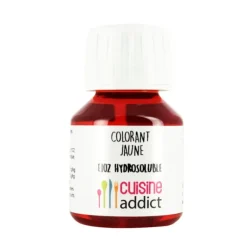 Colorant Alimentaire Jaune Citron E102 Liquide 58 ml Cuisineaddict