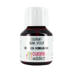 Colorant Alimentaire Jaune d'Oeuf E102/E124 Liquide 58 ml Cuisineaddict