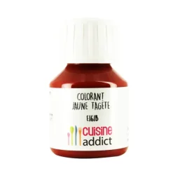 Colorant Alimentaire Naturel Jaune d'Oeuf Tagète E161b Liquide 58 ml Cuisineaddict