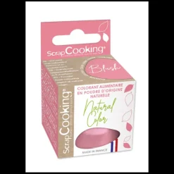 Colorant Alimentaire Naturel Rose Blush 10 g Scrapcooking