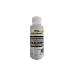 Colorant alimentaire Noir Charbon E122/E104/E133 Liquide 100ml