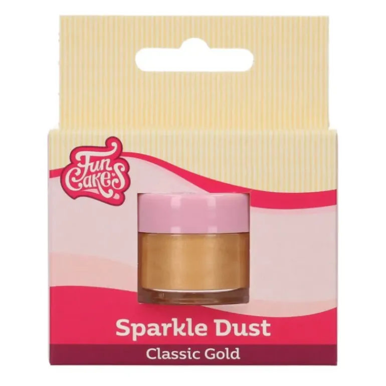 Colorant Alimentaire Or Métallisé 2,5g Funcakes