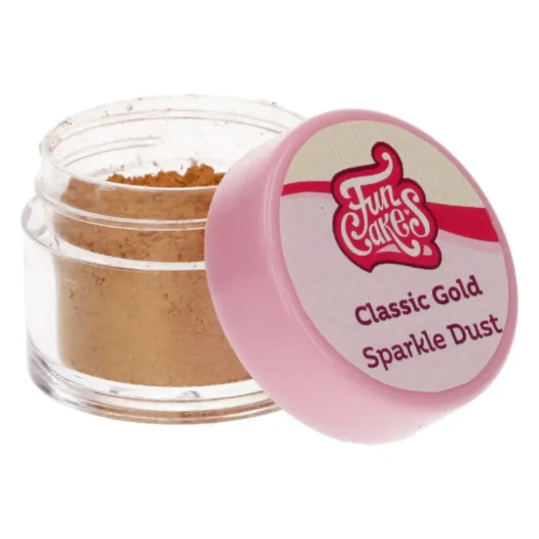 Colorant Alimentaire Or Métallisé 2,5g Funcakes