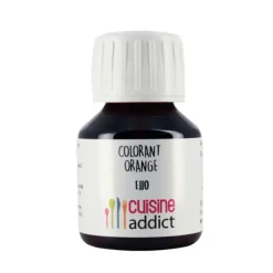 Colorant Alimentaire Orange E110 Liquide 58 ml Cuisineaddict